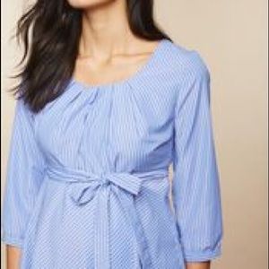 Peplum Maternity Top